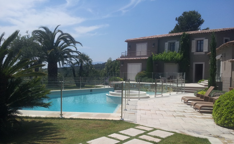 Cloture De Piscine Océanix En Verre Et Inox L316 La Sobriété En