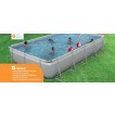 Piscine hors-sol autoportante Kit Easy 5.7 x 3m 