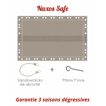 Bâche hiver sur mesure NAXOS SAFE