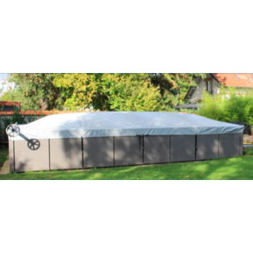 Couverture Equinox 4 saisons - pour piscine AZTECK (sur mesure) - Covtop Poolco