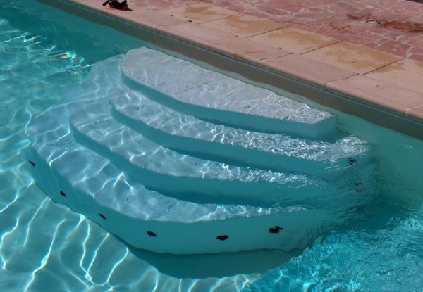 Escalier De Piscine Ares 2 5m Hauteur 120cm