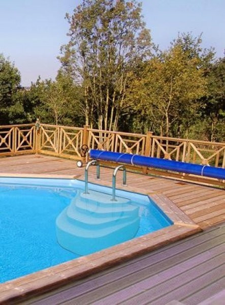 Escalier Piscine Athena 1 2m Hauteur 120cm