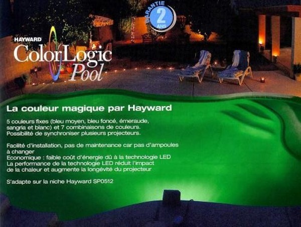 Spot Led Hayward Piscine Beton