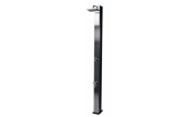 Douche solaire droite ANTHRACITE ou INOX
