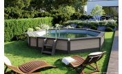 Piscine Azteck à semi-enterrer ronde 4.40 m
