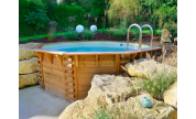 Piscine en bois Maeva 500