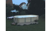 Piscine Azteck hors-sol ovale 7.30 x 4.00 m