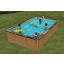 Piscine Azteck hors-sol rectangle 5.60 x 4.05 m 