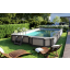 Piscine Azteck hors-sol rectangulaire 6.70 x 3.50 m 