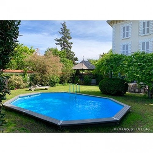 Piscine Azteck™ Rectangulaire 4.00 x 7.30 m - H 1.40 m - Hors-Sol