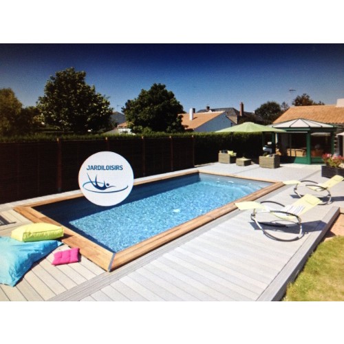 Piscine bois hors-sol Maeva 3x3m